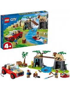 Lego city rescate de la fauna salvaje: todoterreno