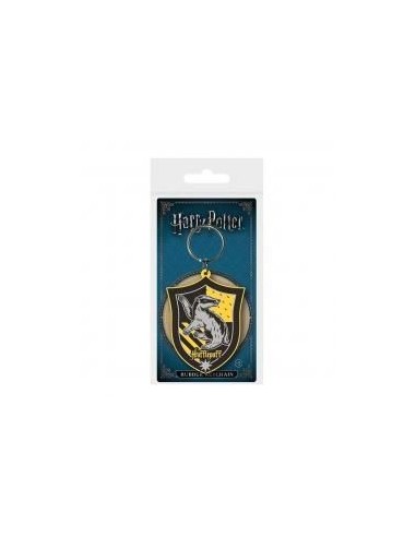 Llavero pyramid harry potter hufflepuff escudo