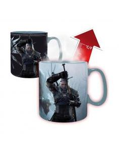 Taza abystyle the witcher geralt & ciri 460 ml