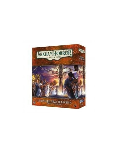 Juego de mesa arkham horror lcg la fiesta del valle de la cicuta expansion campaña edad recomendada 14 años