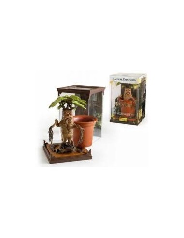 Figura the noble collection harry potter criaturas magicas nº 17 mandragora