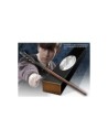 Replica the noble collection harry potter neville longbottom varita con caja y placa de identificacion