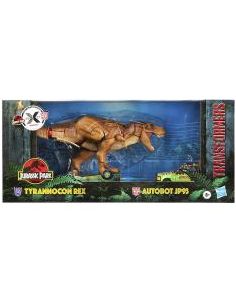 Figuras hasbro tyrannocon rex + autobot jp93 pack 2 transformers collaborative