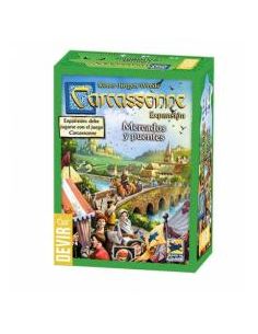 Juego de mesa devir carcassonne mercados y puentes 2018