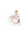 Figura enesco disney la cenicienta la cenicienta con vestido rosa