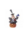 Figura enesco disney pesadilla antes de navidad el alcalde sobre calabaza