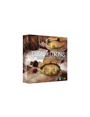 Juego de mesa paladines del reino del oeste: ciudad de coronas pegi 12