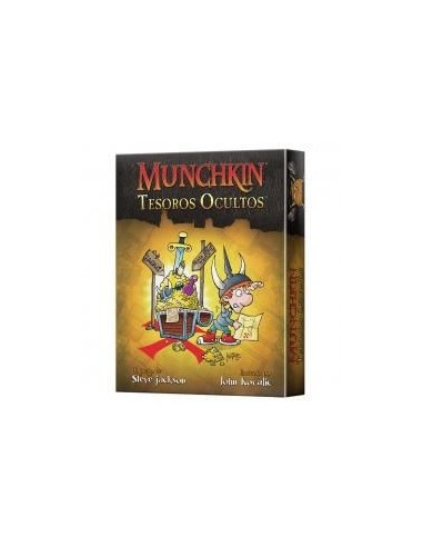 Juego de mesa munchkin tesoros ocultos pegi 10