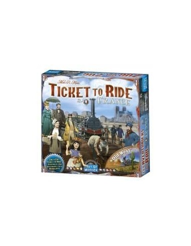 Juego de mesa aventureros al tren francia (+ el viejo oeste) pegi 8