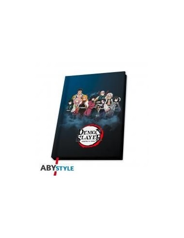 Cuaderno de notas abystyle demon slayer -  pilares