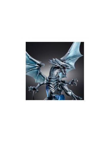 Figura megahouse yu - gi - oh! duel monsters art works monsters blue eyes white dragon holographic edition