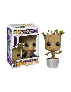 Funko pop bobble marvel los guardianes de la galaxia groot bailando