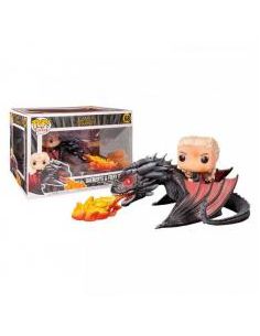 Funko pop juego de tronos daenerys montando a drogon furioso 45338