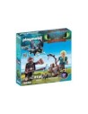 Playmobil como entrenar a tu dragon hipo y astrid con bebe dragon