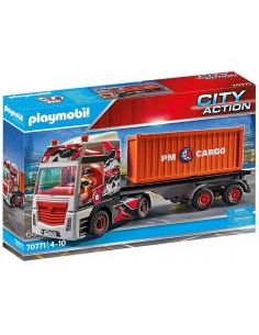 Playmobil camion con remolque