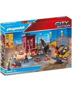 Playmobil mini excavadora