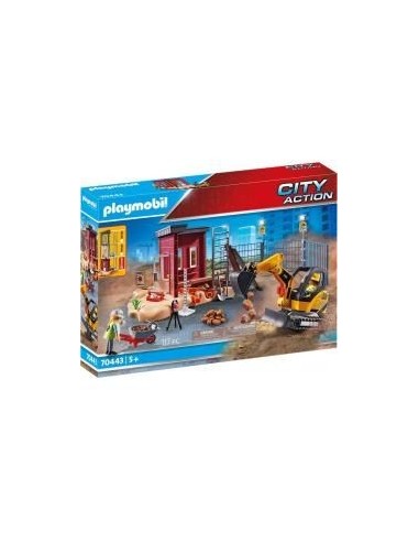 Playmobil mini excavadora