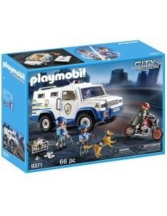 Playmobil vehiculo blindado