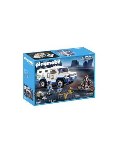 Playmobil vehiculo blindado