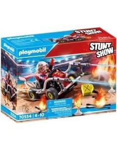 Playmobil stuntshow kart bombero