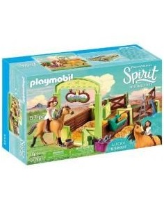 Playmobil spirit indomable establo fortu y spirit