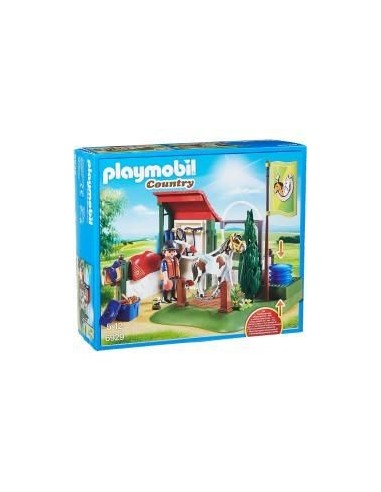 Playmobil set de limpieza para caballos