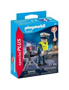 Playmobil policia con radar