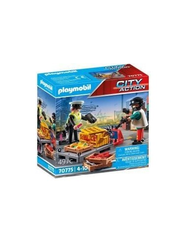 Playmobil control aduanero