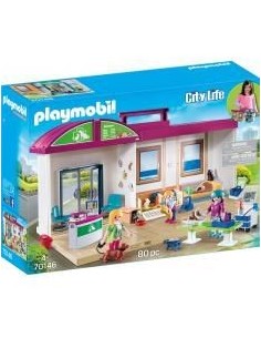 Playmobil clinica veterinaria maletin