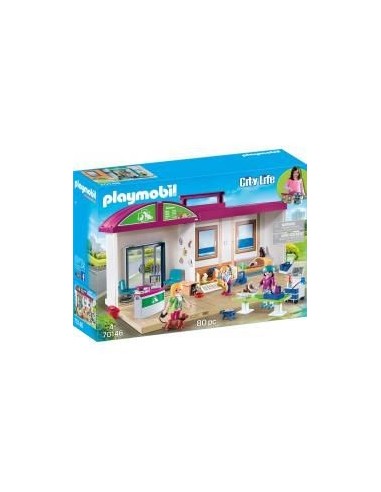 Playmobil clinica veterinaria maletin