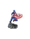 Figura diamond collection marvel avengers vs. capitan america figura 25 cm diorama pvc marvel comic gallery