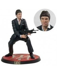 Figura sd toys cine scarface tony montana disparando