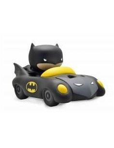 Figura hucha plastoy dc comics batman en batmovil