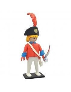 Figura plastoy playmobil el oficial de la guardia estatua resina collectoys