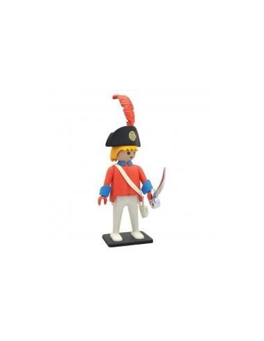 Figura plastoy playmobil el oficial de la guardia estatua resina collectoys