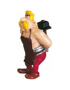 Figura plastoy asterix & obelix herrero esautomatix pvc