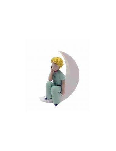 Figura plastoy series tv el principito el principito sentado en la luna pvc