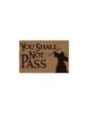 Felpudo 60x40 you shall not pass el seor de los anillos