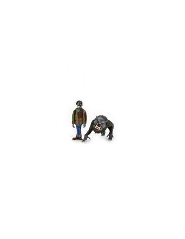 Pack 2 figuras neca toony terrors jack and kessler wolf werewolf in london