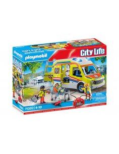 Playmobil ambulacia con luz y sonido