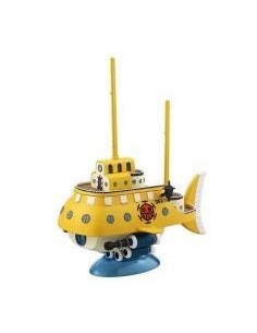 Replica bandai hobby one piece grand ship collection submarino trafalgar d water law model kit