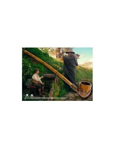 Replica the noble collection l hobbit pipa bilbo bolson de 23 cm