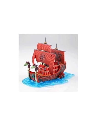 Replica bandai hobby one piece grand ship collection nine snake kuja pirate ship model kit