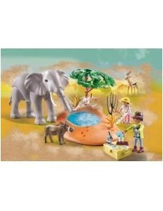 Playmobil wiltopia elefante en la charca