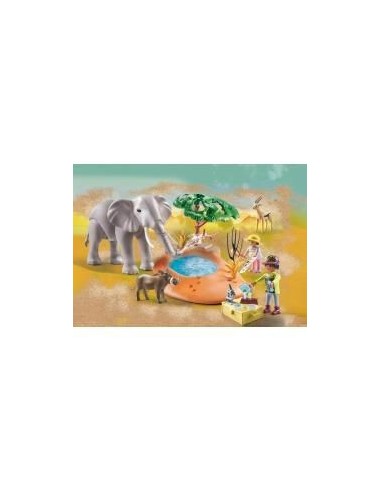 Playmobil wiltopia elefante en la charca