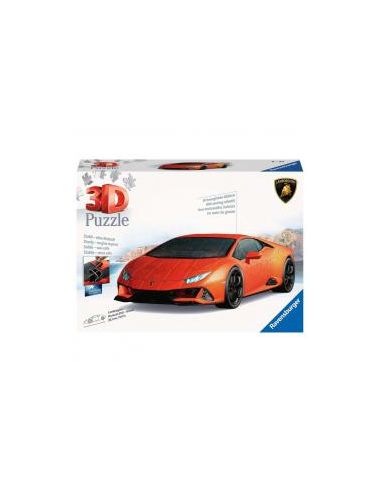 Puzzle 3d ravenzburger lamborghini huracan evo -  new pack