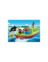 Playmobil 1.2.3 pescador con bote