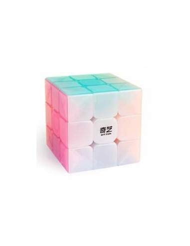 Cubo de rubik qiyi 3x3 warrior jelly stk