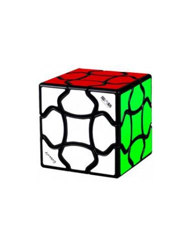 Cubo de rubik qiyi fluffy 3x3 bordes negros