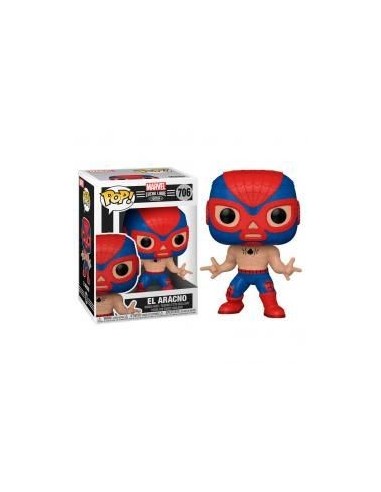 Funko pop marvel luchadores spider - man 53862